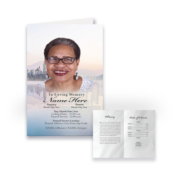 Funeral Program - Bi-Fold Bible