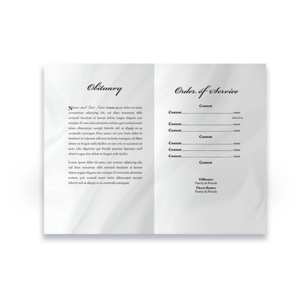 Funeral Program - Bi-Fold Chef - Image 3