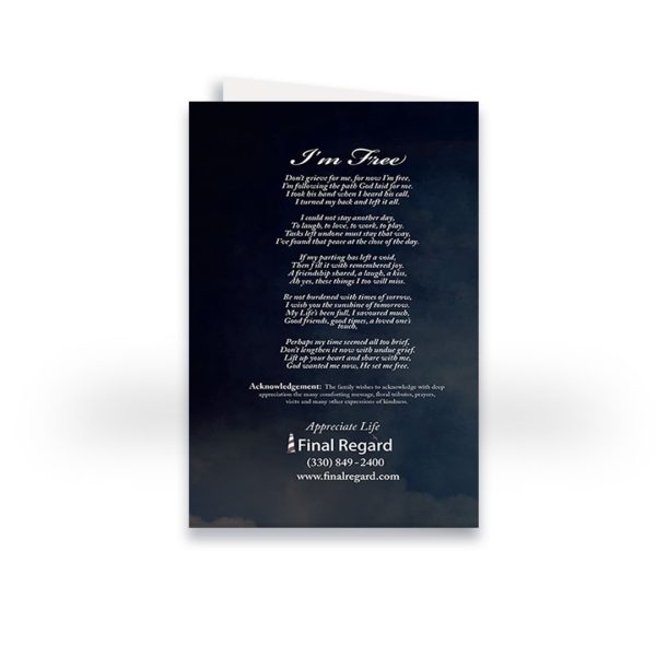 Funeral Program - Bi-Fold Military - Image 2