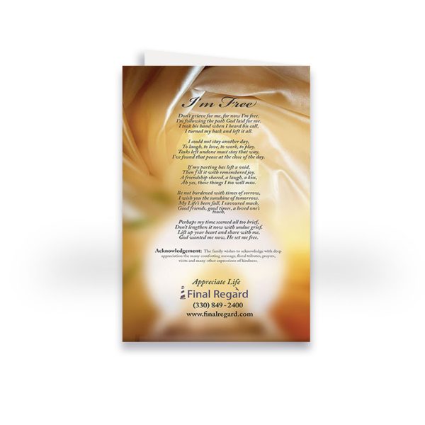 Funeral Program - Bi-Fold Sultan - Image 3