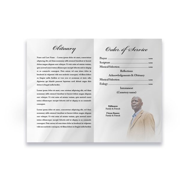 Funeral Program - Bi-Fold Air Force - Image 3